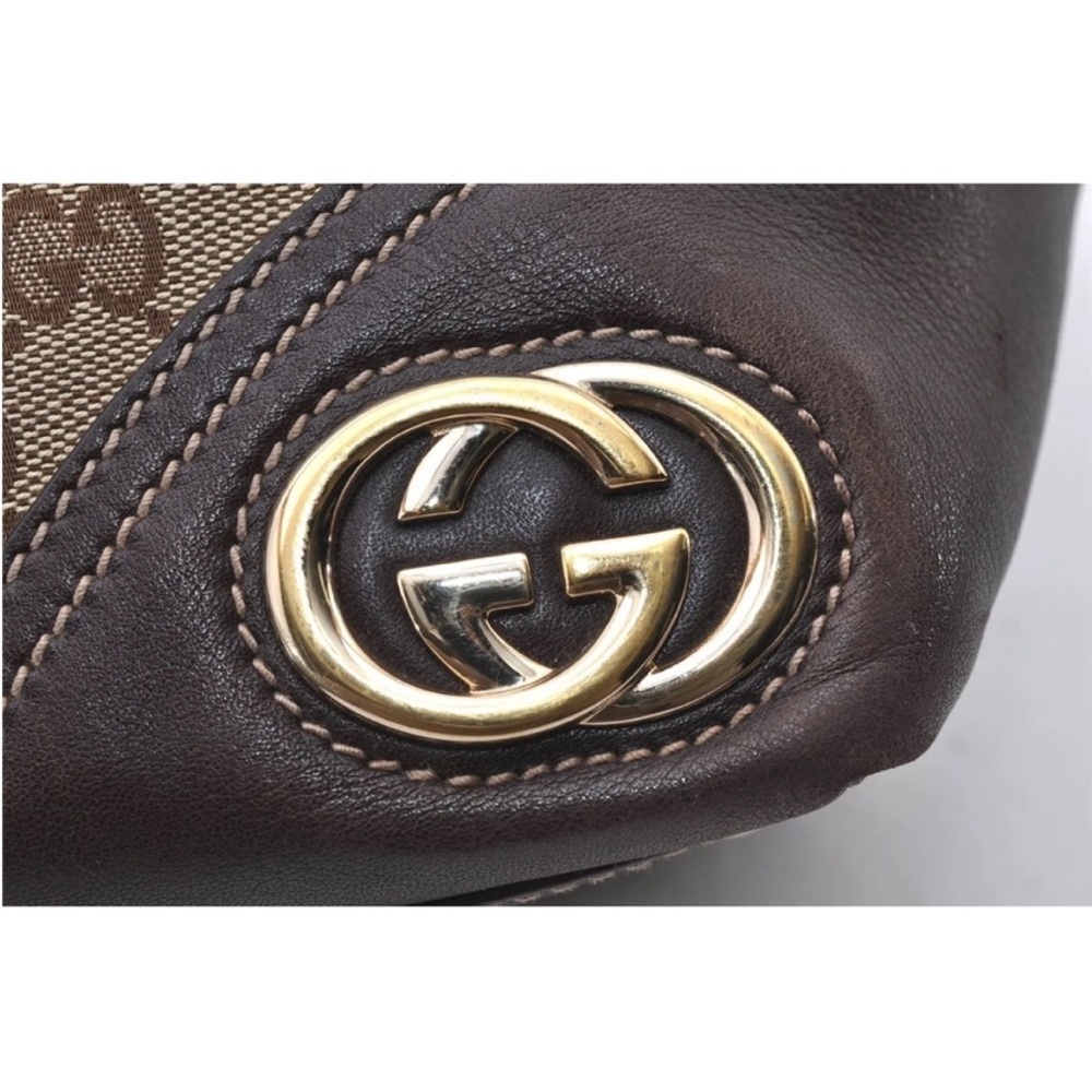 Gucci Brown and Tan Shoulder Bag - Picture 7 of 12